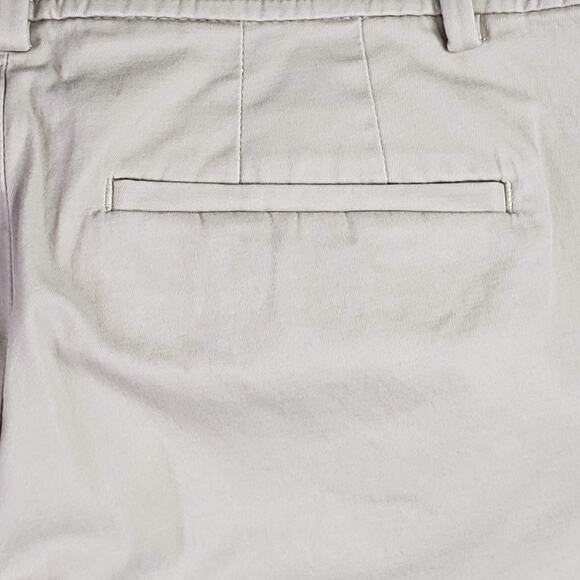 Talbots Shorts 8P Khaki Tan Bermuda Resort Beach Cotton Stretch - Picture 6 of 9